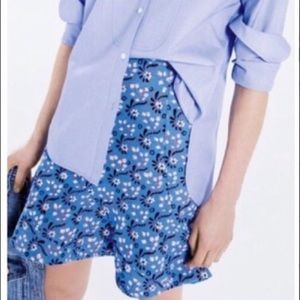 J.Crew Floral Mini Skirt